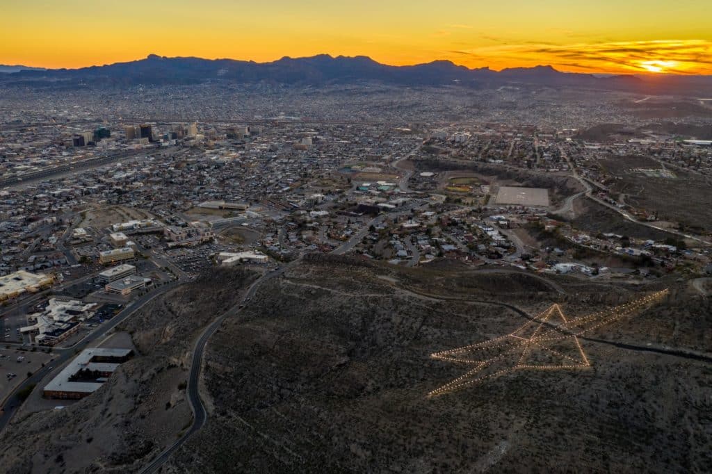 El Paso, Texas skyline view 